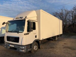 MAN 12T Euro5 hátfallal 8.10m dobozzal